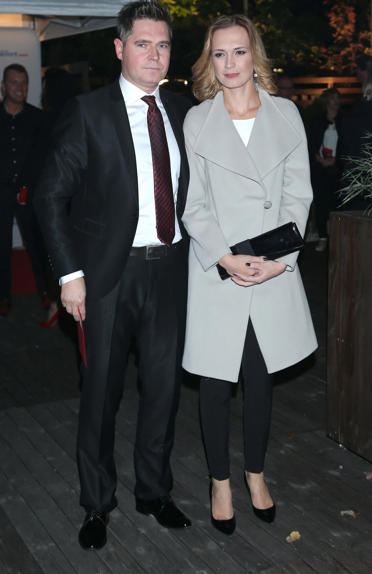 Paulina Chylewska z mężem, Marcinem Feddkiem Paulina Chylewska z mężem, Marcinem Feddkiem