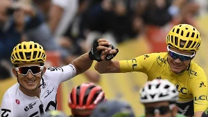 Michał Kwiatkowski i Chris Froome