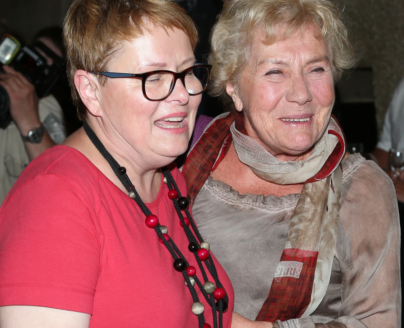 Ilona Łepkowska i Teresa Lipowska