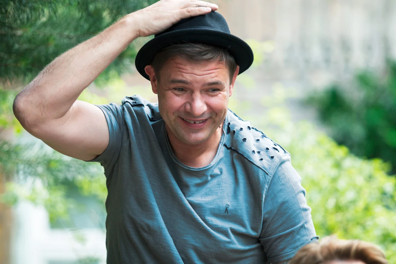 Tomasz Karolak w filmie "Narzeczony na niby".