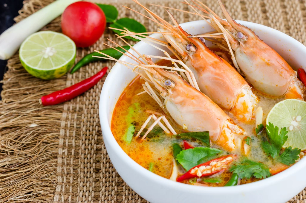 Tajska zupa tom yam goong