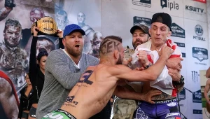 Oficjalne ważenie przed galą KSW 39 Colosseum na PGE Narodowym