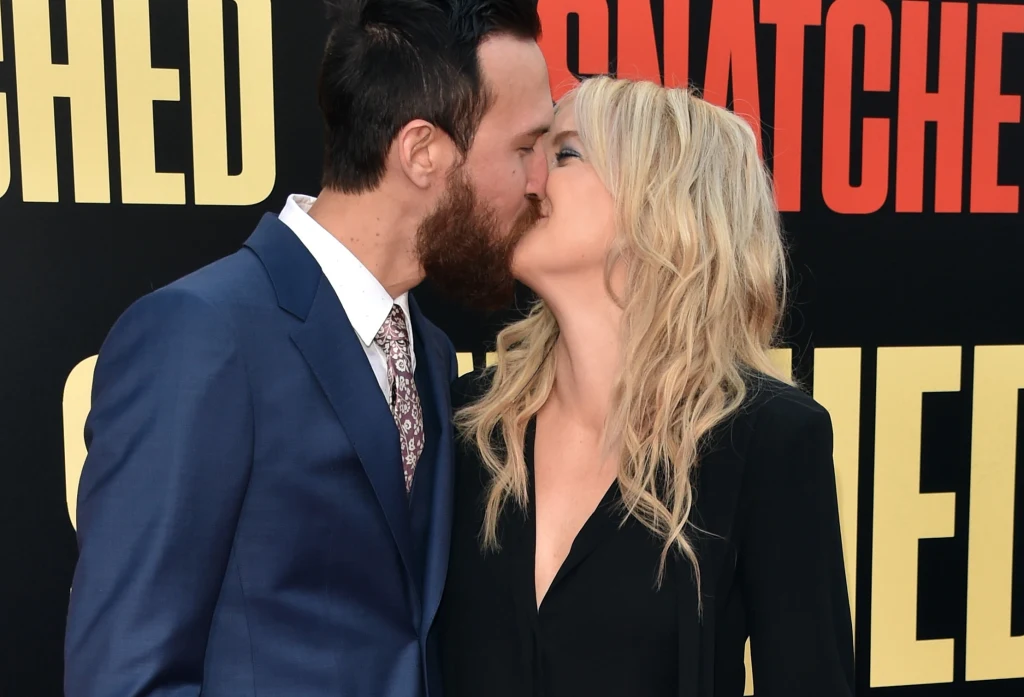 Kate Hudson, na zdj. z ukochanym