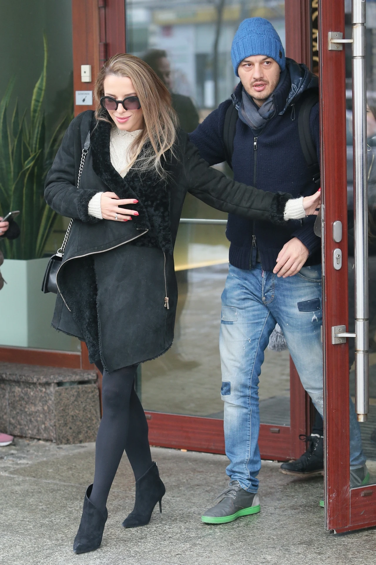 Ewa Chodakowska z mężem