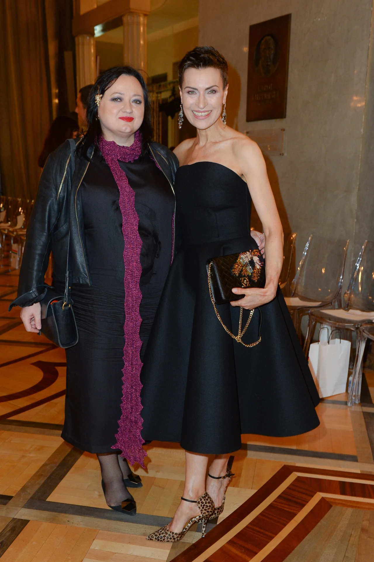 Gosia Baczyńska i Danuta Stenka 