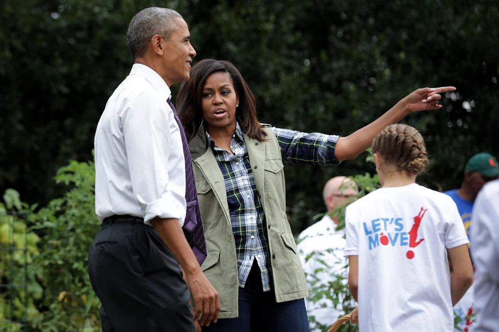 Barack Obama z żoną Michelle Barack Obama z żoną Michelle