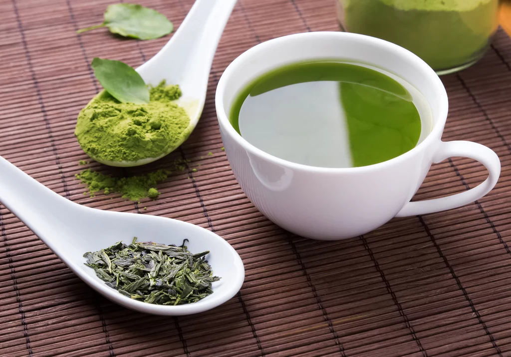 Zielona herbata to źródło cennych antyoksydantów