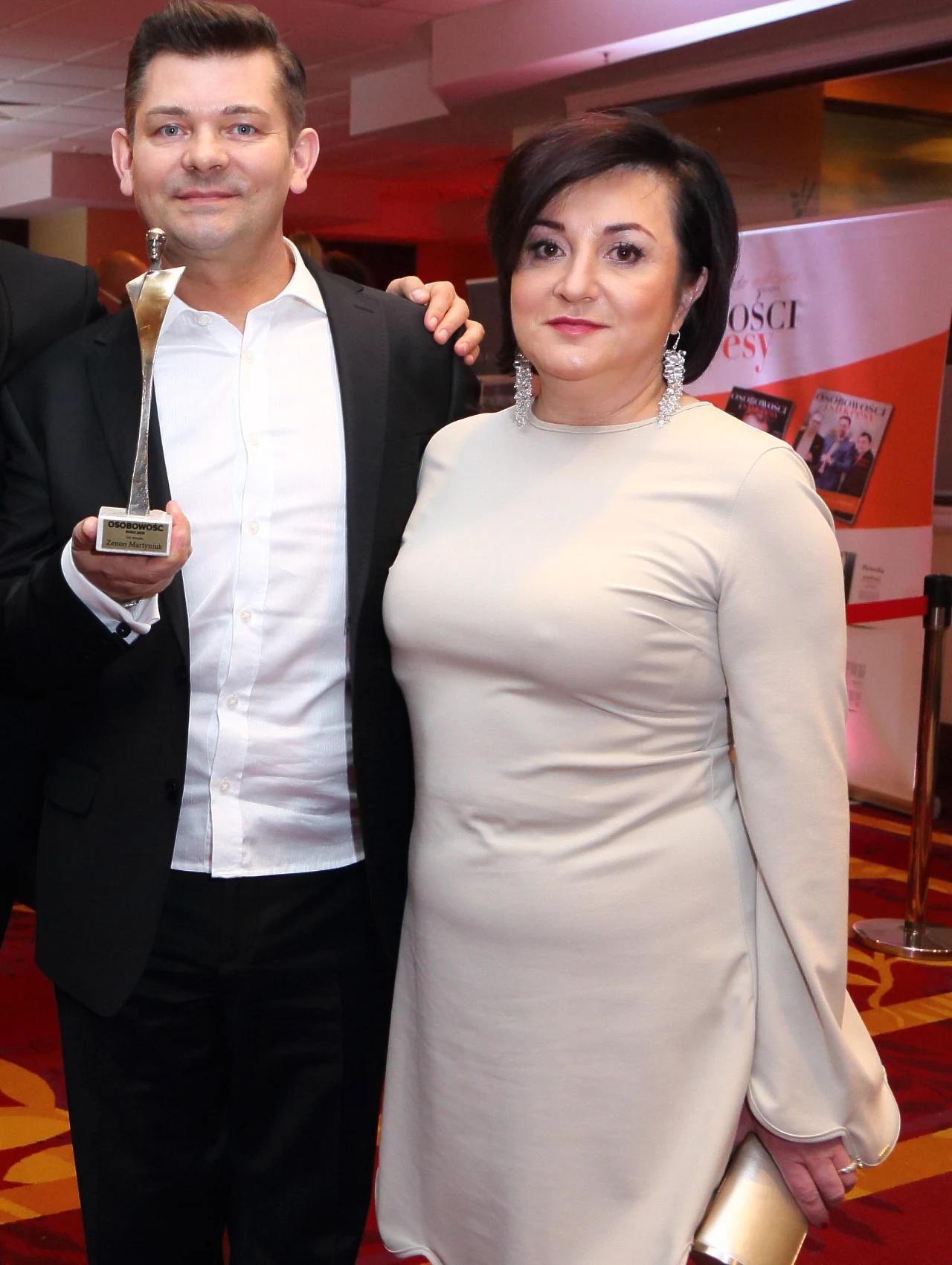 Zenek Martyniuk z żoną Zenek Martyniuk z żoną