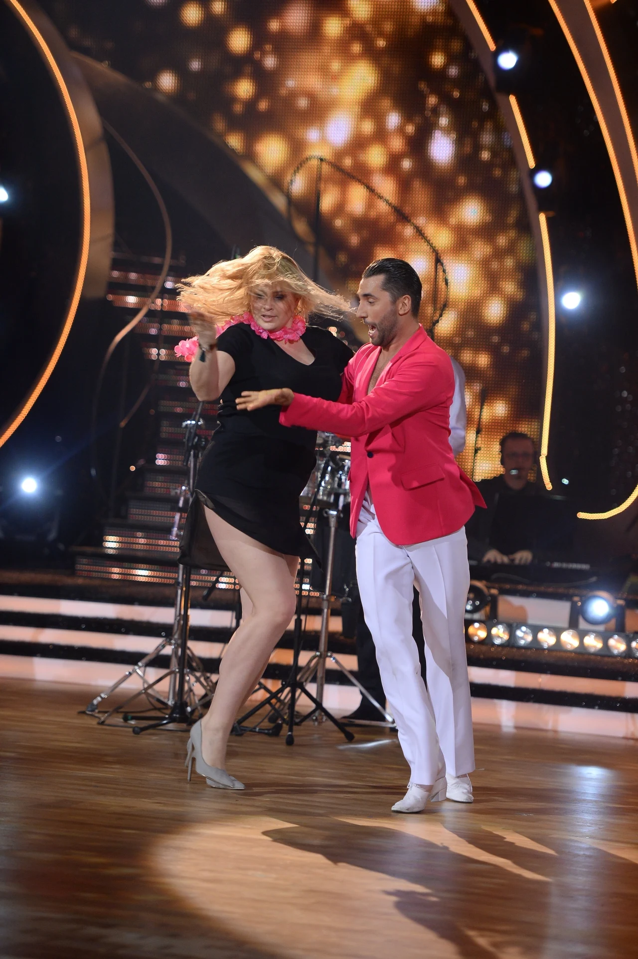 Elżbieta Romanowska, na zdj. z Rafałem Maserakiem Elżbieta Romanowska, na zdj. z Rafałem Maserakiem