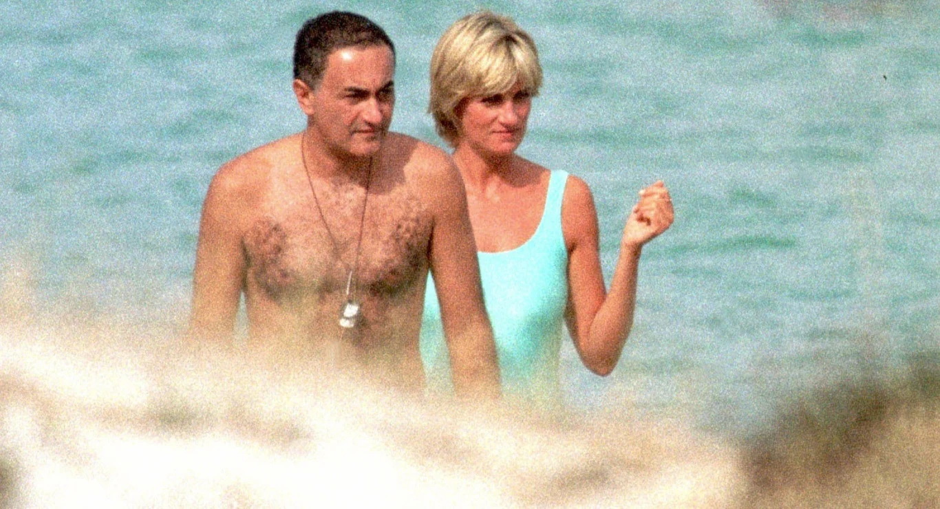 Księżna Diana i Dodi Al-Fayed