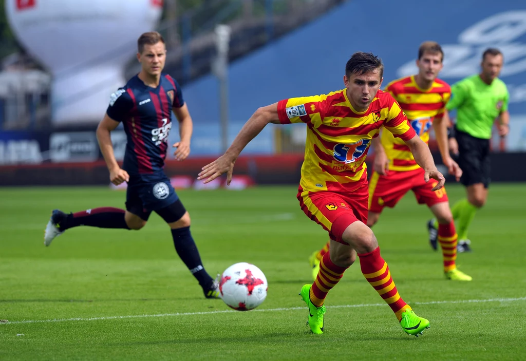 Jagiellonia jest liderem z kompletem dziewięciu punktów Jagiellonia jest liderem z kompletem dziewięciu punktów