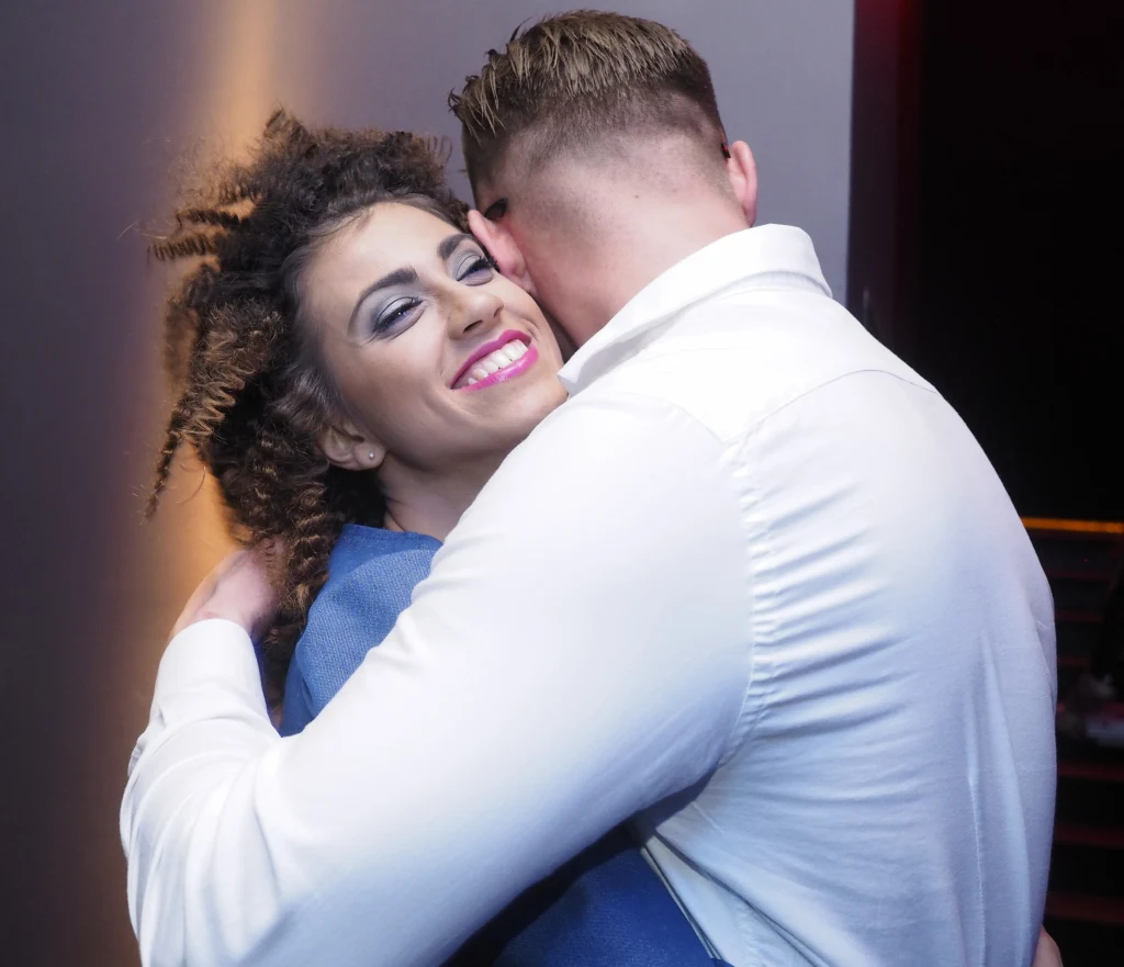 Maja Hyży z ukochanym Maja Hyży z ukochanym