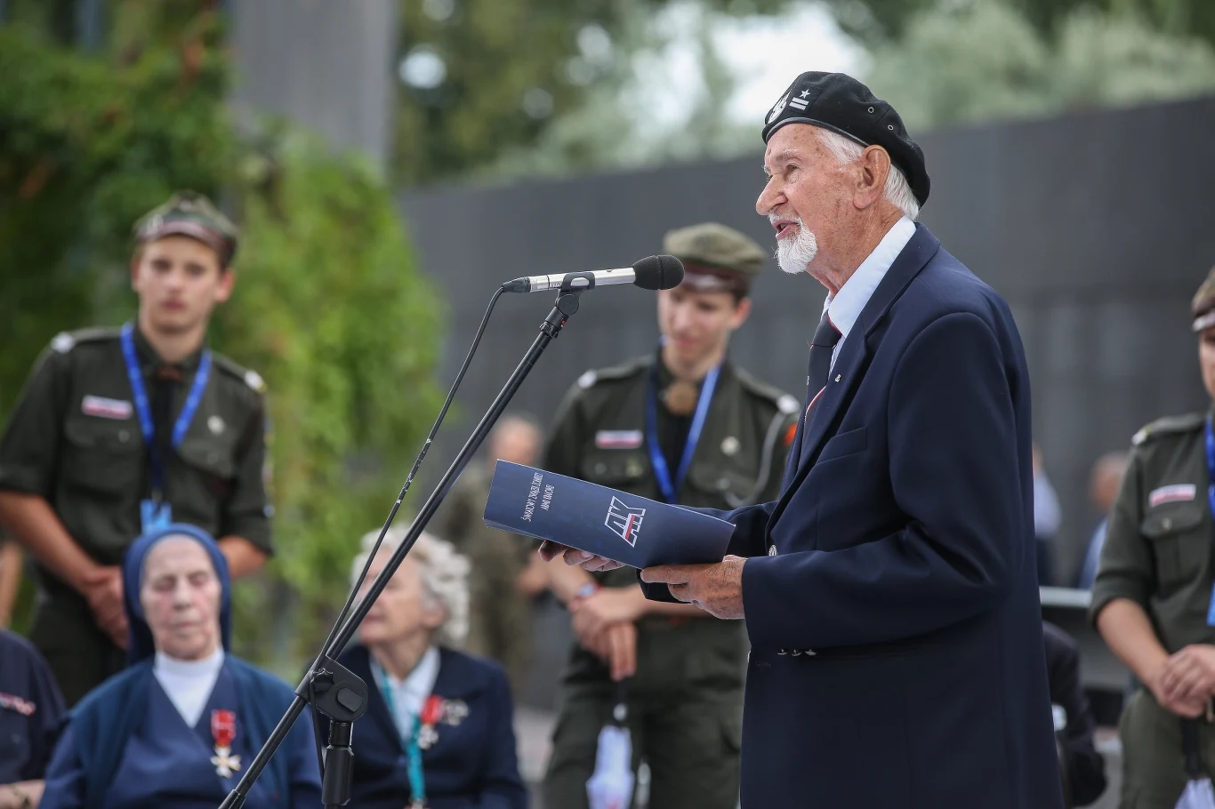 Prezes Światowego Związku Żołnierzy AK Leszek Żukowski 