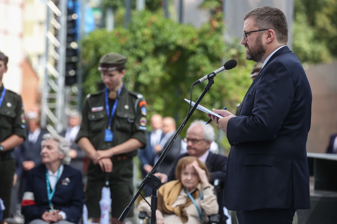 Dyrektor Muzeum Powstania Warszawskiego Jan Ołdakowski