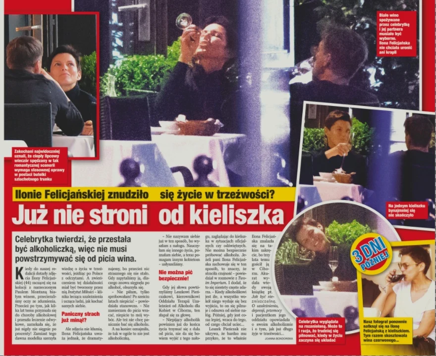 Zdjęcia "próbującej" alkohol Felicjańskiej opublikowało "Twoje Imperium" Zdjęcia "próbującej" alkohol Felicjańskiej opublikowało "Twoje Imperium"