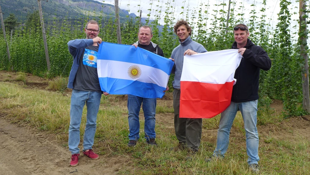 Przyjaźń polskich piwowarów i argentyńskich chmielarzy