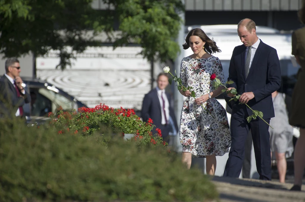 William i Kate podczas wizyty w Europejskim Centrum Solidarności w Gdańsku 