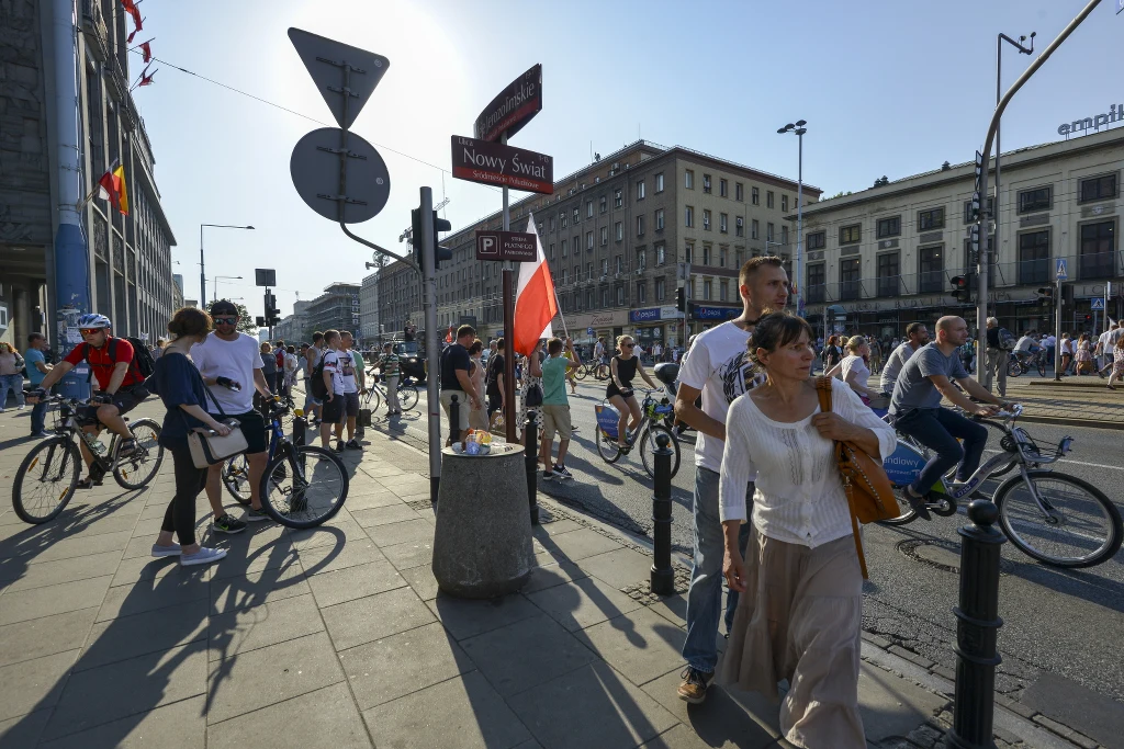 W godzinę "W" Warszawa zamarła 