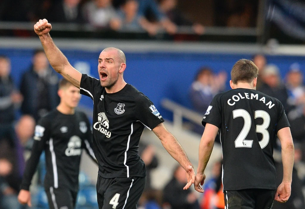 Darron Gibson (z lewej) Darron Gibson (z lewej)