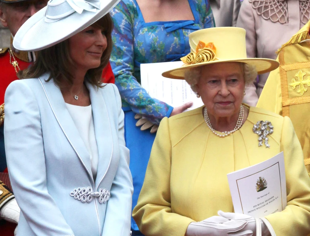 Carole Middleton i królowa Elżbieta