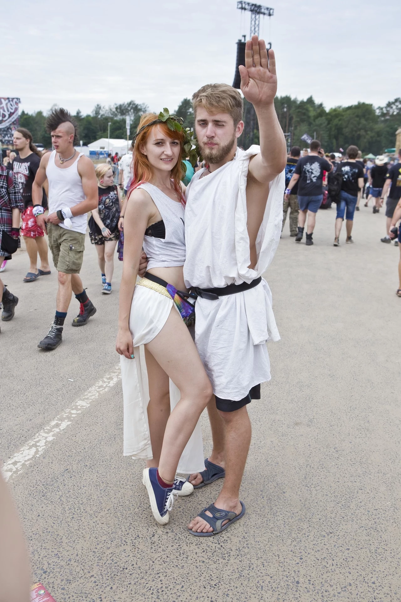 Kolorowe ludki na Przystanku Woodstock 2017 Kolorowe ludki na Przystanku Woodstock 2017