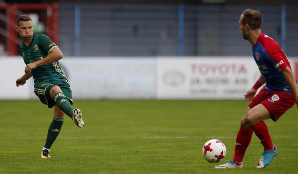 Piast Gliwice - Śląsk Wrocław 1-1 w meczu 4. kolejki Ekstraklasy Piast Gliwice - Śląsk Wrocław 1-1 w meczu 4. kolejki Ekstraklasy