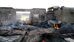 Pogorzelisko w Szybowicach