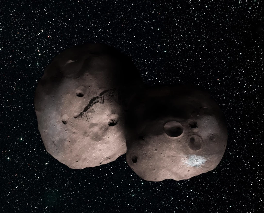 2014 MU69 - wizja podwójnej planetoidy