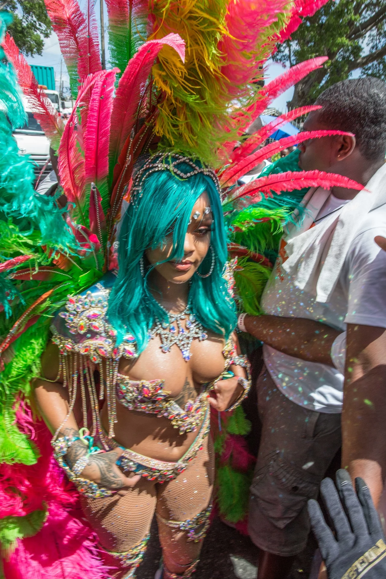 Rihanna na barbadoskim festiwalu Rihanna na barbadoskim festiwalu