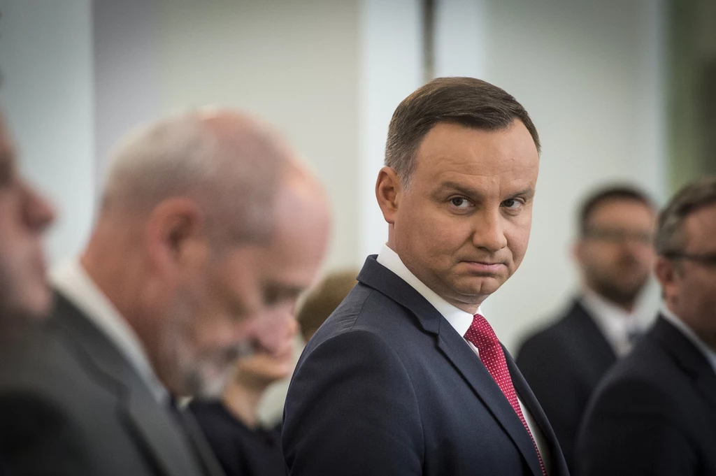Prezydent Andrzej Duda i szef MON Antoni Macierewicz Prezydent Andrzej Duda i szef MON Antoni Macierewicz