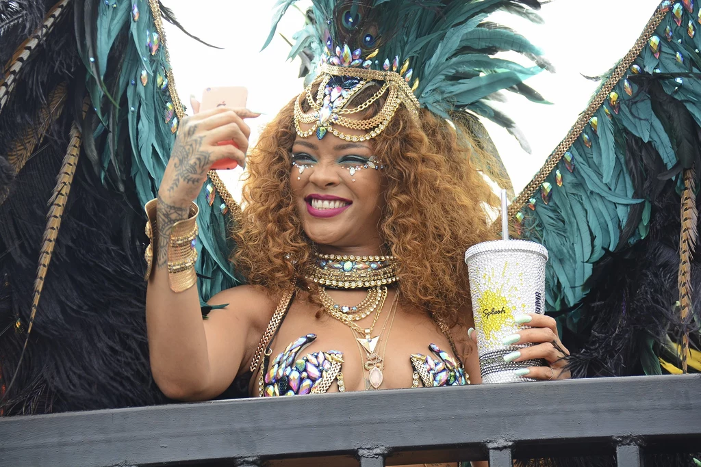 Rihanna podczas Festiwalu na Barbadosie 
