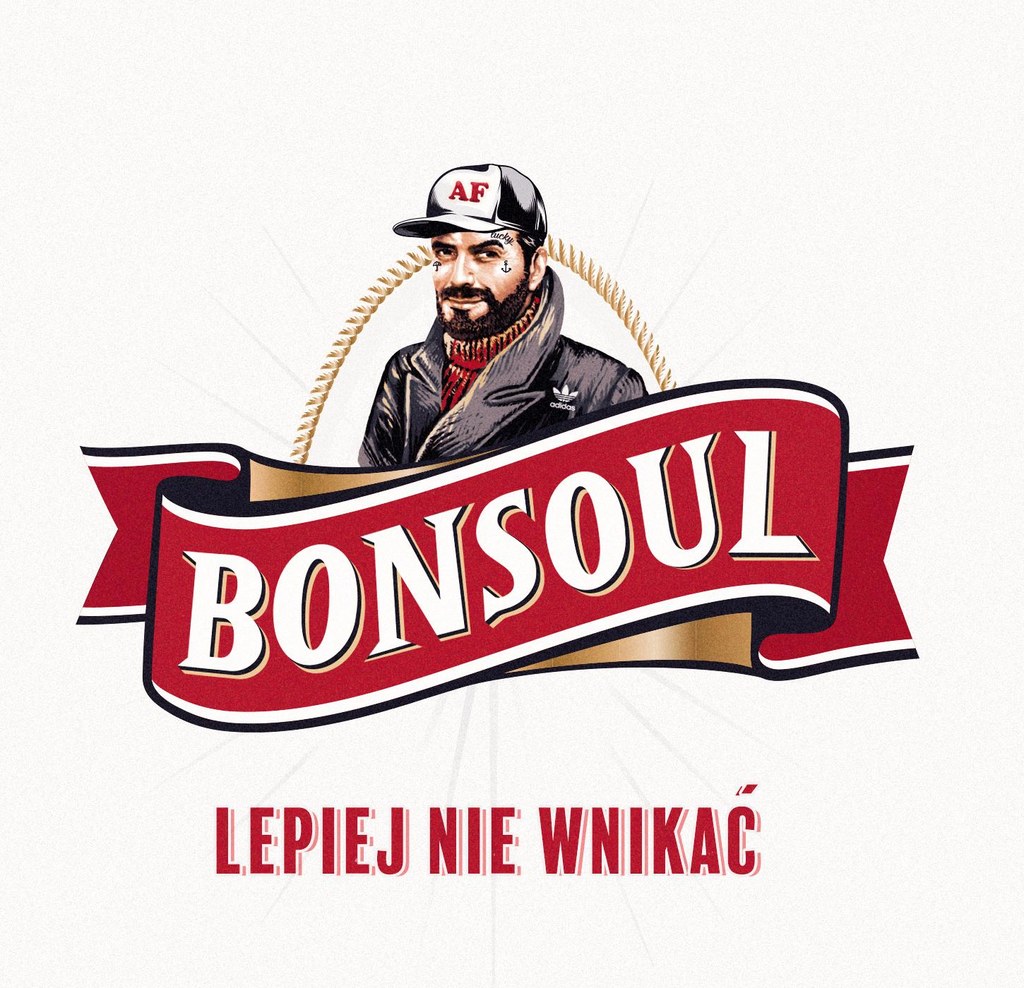 Okładka płyty "Lepiej nie wnikać" duetu Bonsoul