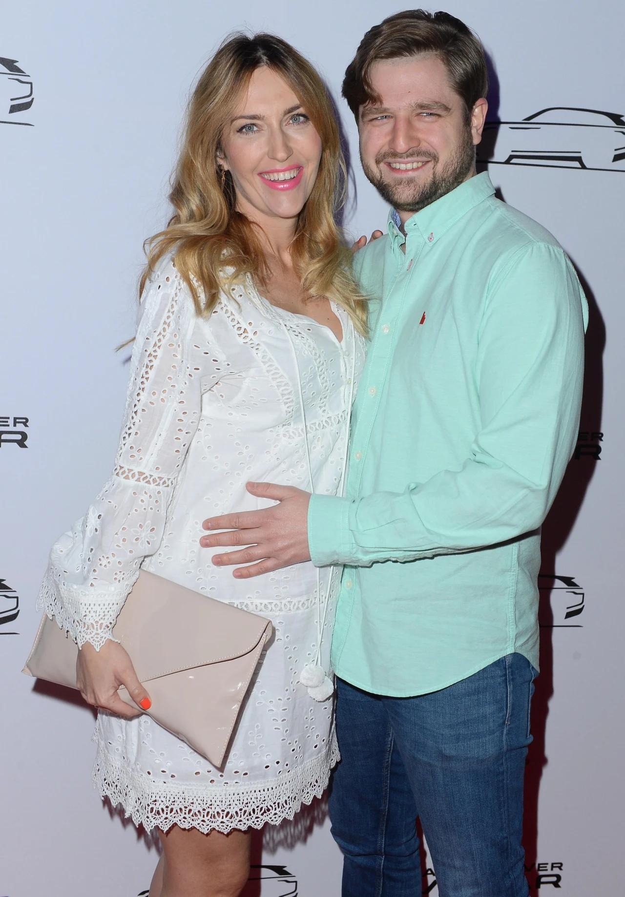 Magda Waligórska-Lisiecka z mężem