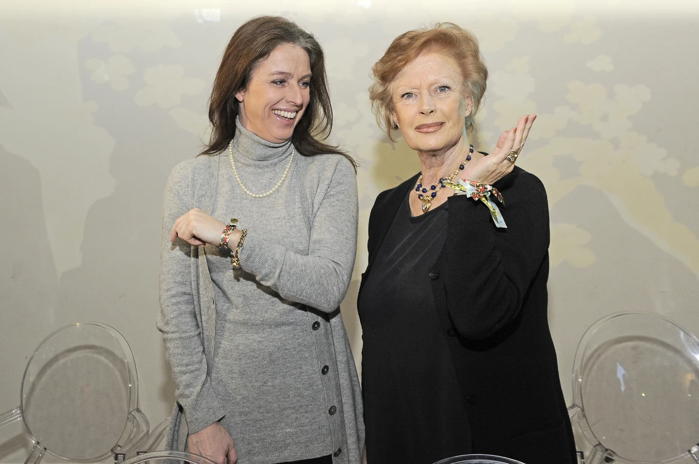 Karolina Wajda i Beata Tyszkiewicz w 2009 roku