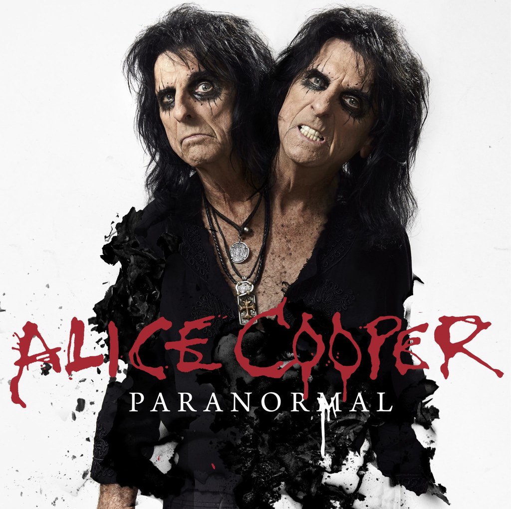 Alice Cooper na okładce płyty "Paranormal"