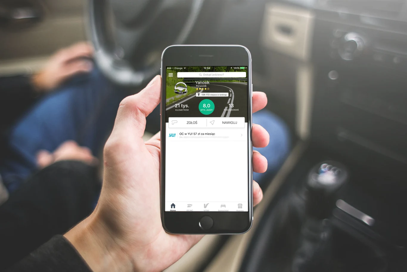 Yanosik - nowa wersja dla użytkowników iOS Yanosik - nowa wersja dla użytkowników iOS