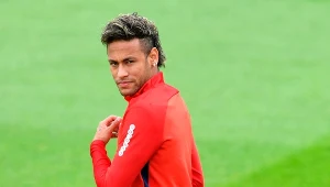 Neymar na treningu PSG