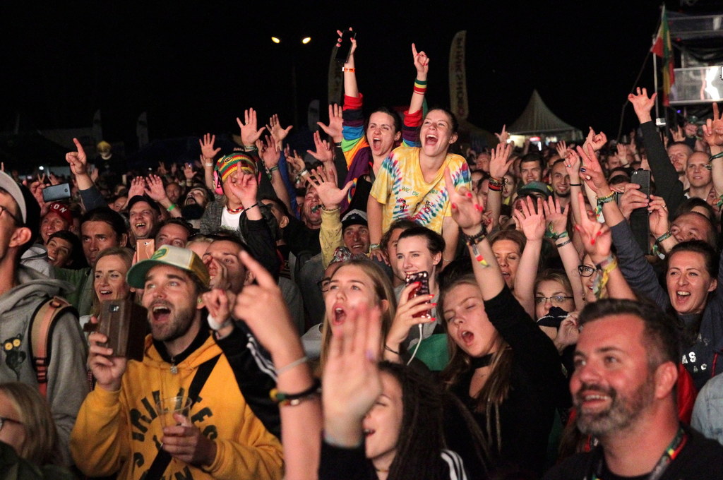 Publiczność podczas Ostróda Reggae Festival 2017