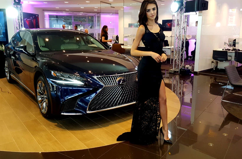 Prezentacja modelu LS w Lexus Kraków