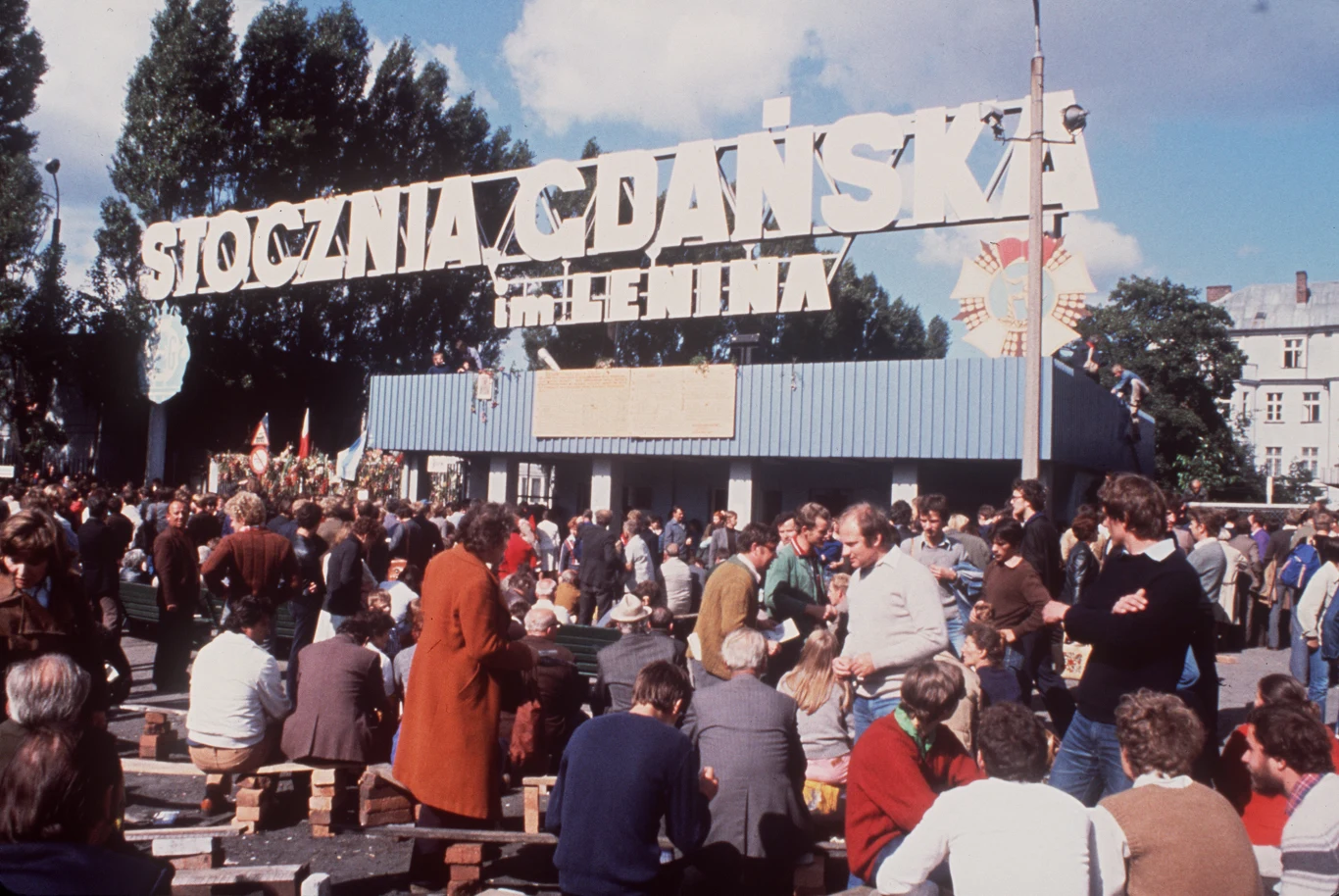 Stocznia Gdańska w 1980 roku Stocznia Gdańska w 1980 roku