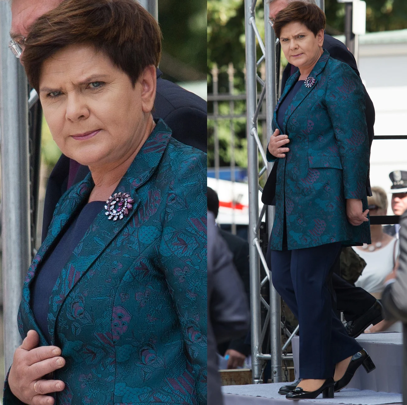 Beata Szydło na obchodach Wojska Polskiego Beata Szydło na obchodach Wojska Polskiego