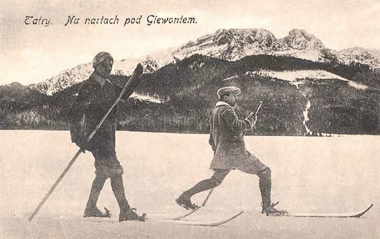 Tatry. Na nartach pod Giewontem, Wydawnictwo Sztuka, 1918 