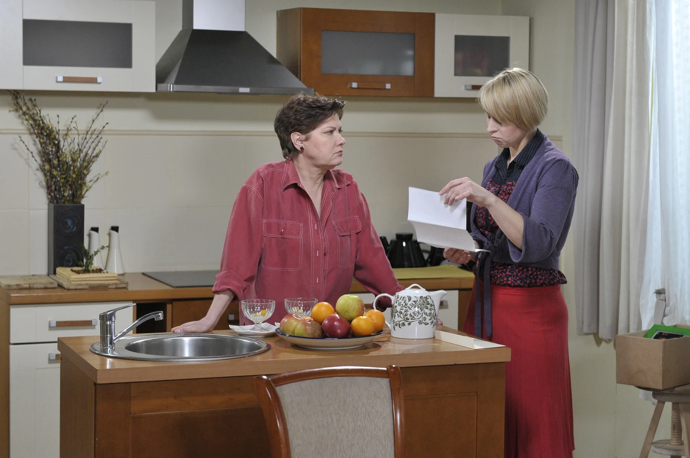 Agnieszka Kotulanka grała w serialu "Klan" od 1997 roku. Na zdjęciu z Pauliną Holtz Agnieszka Kotulanka grała w serialu "Klan" od 1997 roku. Na zdjęciu z Pauliną Holtz