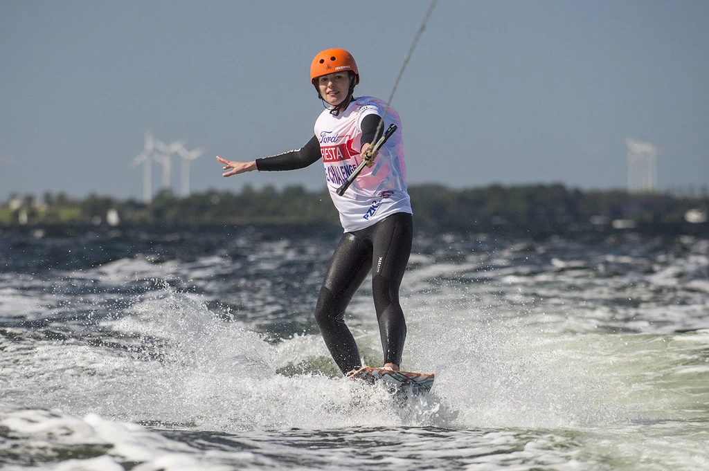 Agnieszka Kawiorska jest fanką sportów wodnych 