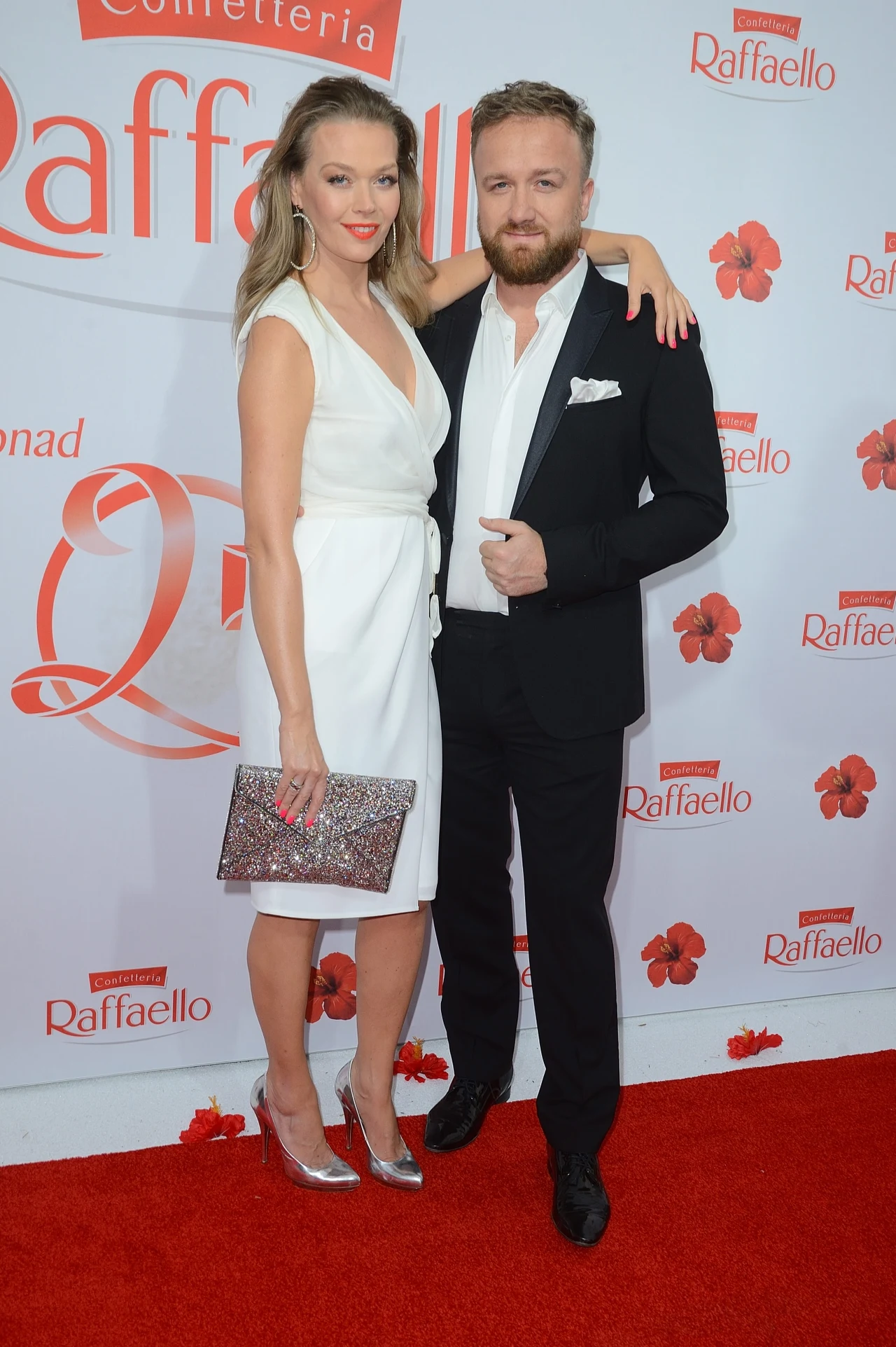 Tamara Arciuch i Bartek Kasprzykowski na imprezie pralinek Tamara Arciuch i Bartek Kasprzykowski na imprezie pralinek