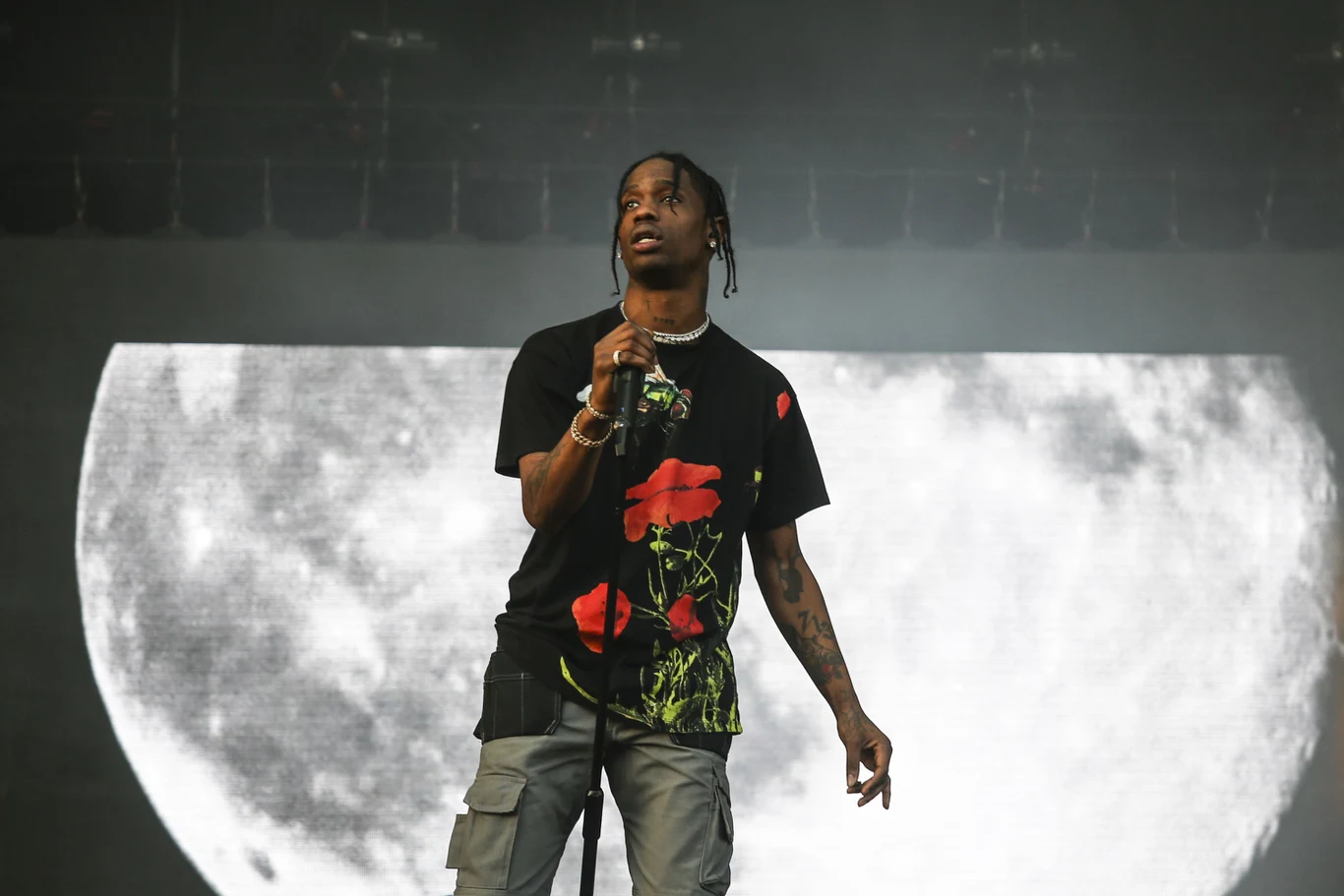 Travis Scott był jedną z gwiazd podczas pierwszego dnia Kraków Live Festival 2017. Zobacz zdjęcia z jego koncertu