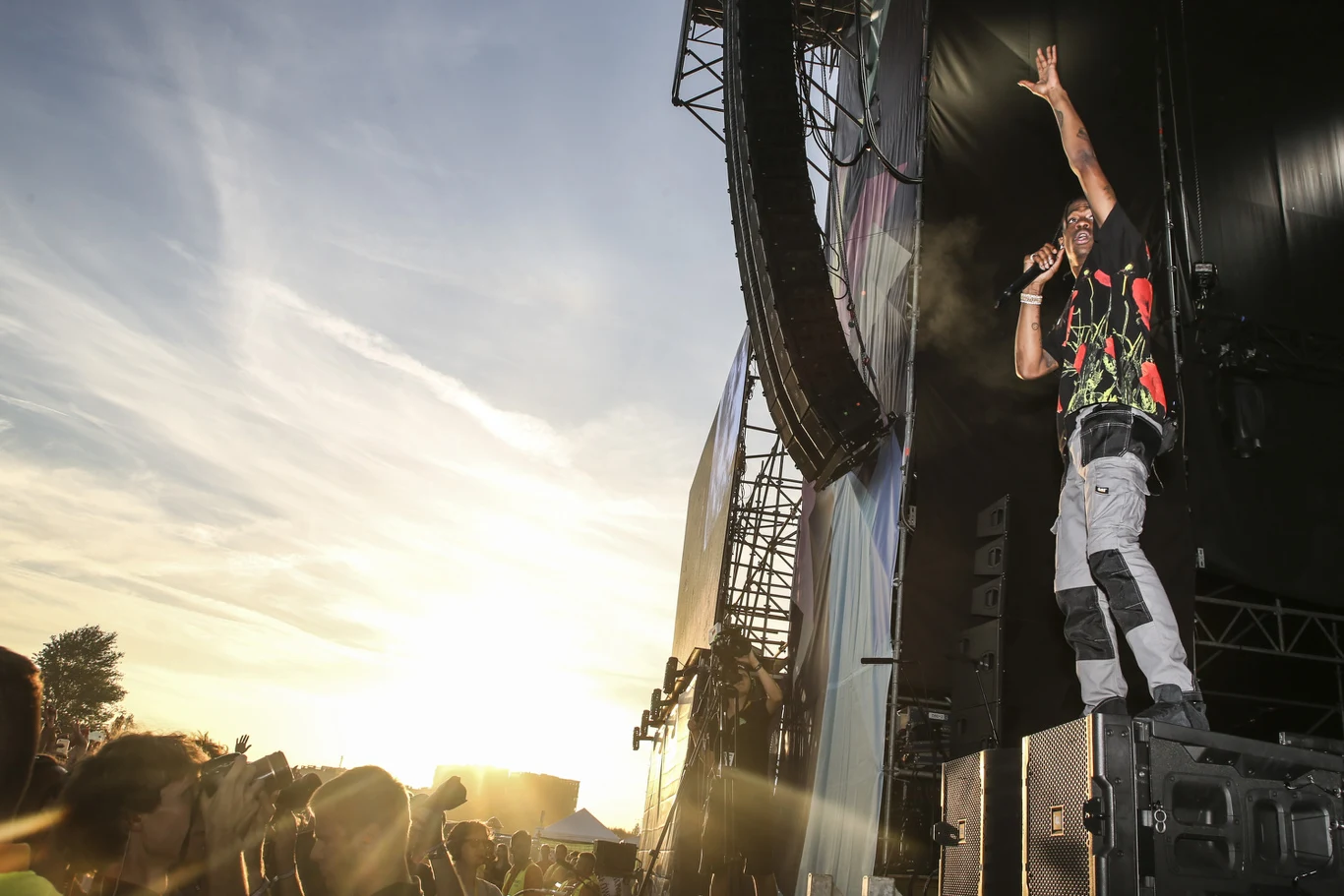 Travis Scott na Kraków Live Festival 2017