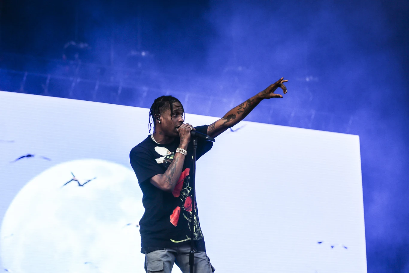 Travis Scott na Kraków Live Festival 2017