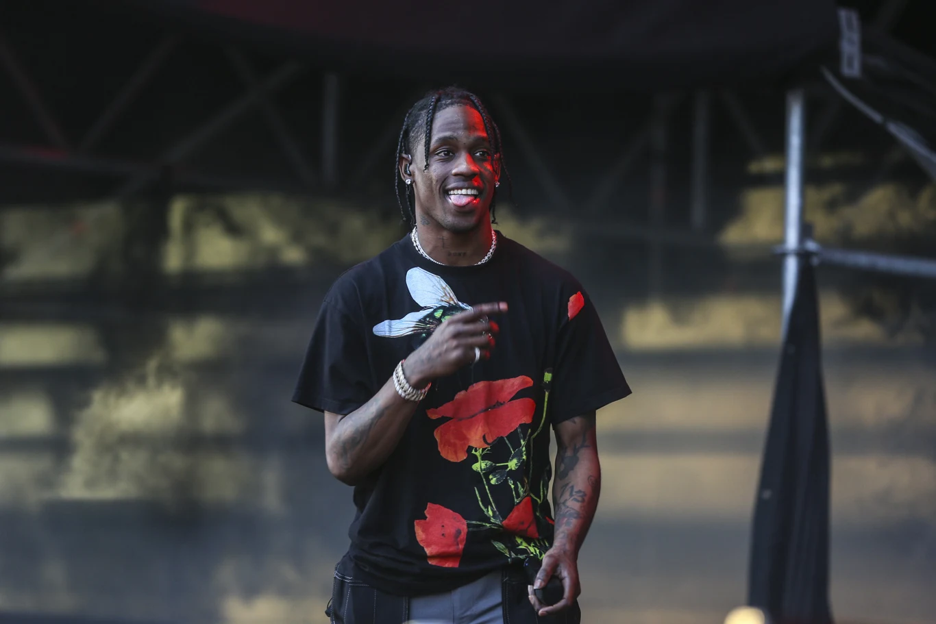 Travis Scott na Kraków Live Festival 2017