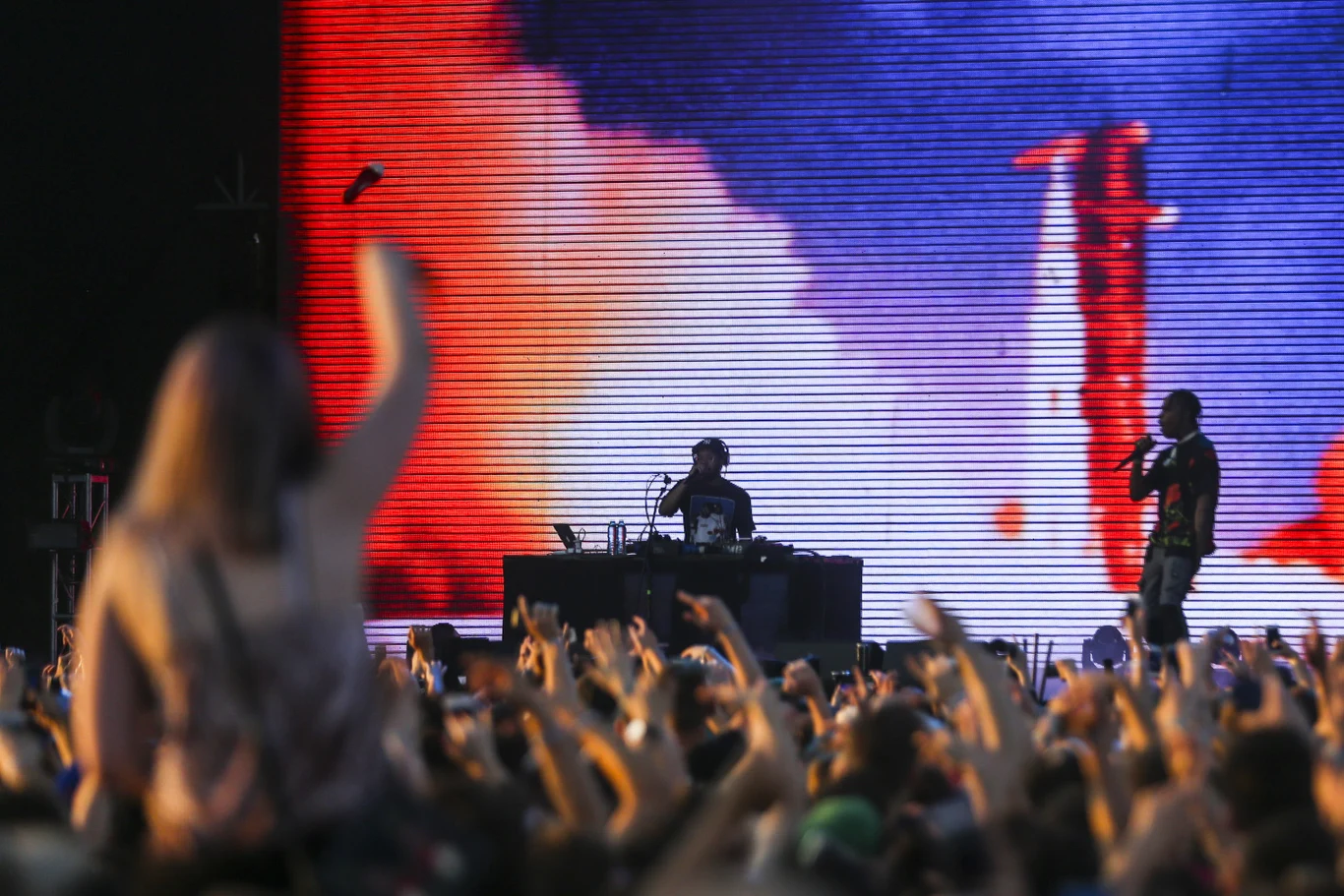 Travis Scott na Kraków Live Festival 2017